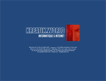 Tablet Screenshot of kreatik.com